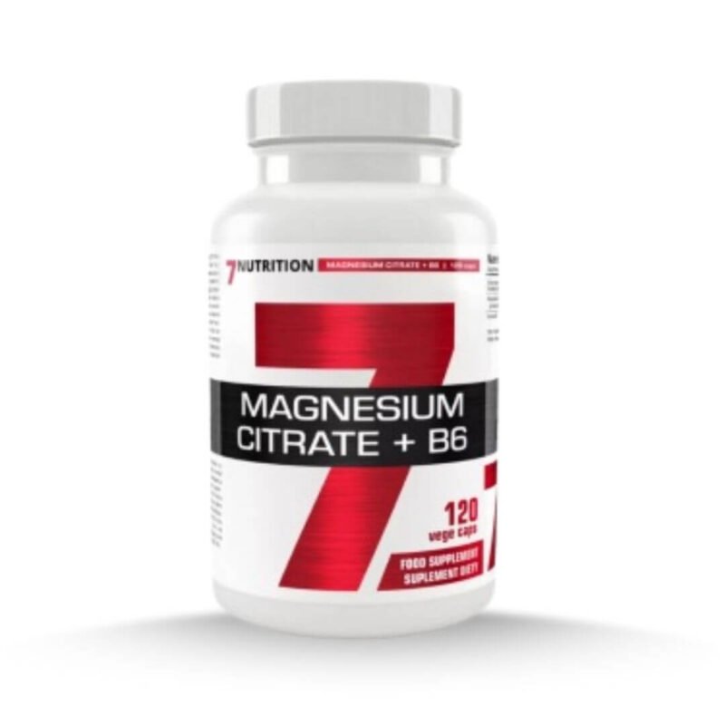 Magnesium Citrate + B6 120 Vcaps